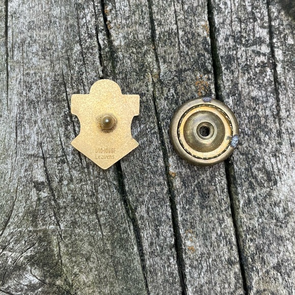 Vintage 60s Sertoma International Lapel Pin Tie Tac Gold Filled - Picture 5 of 7